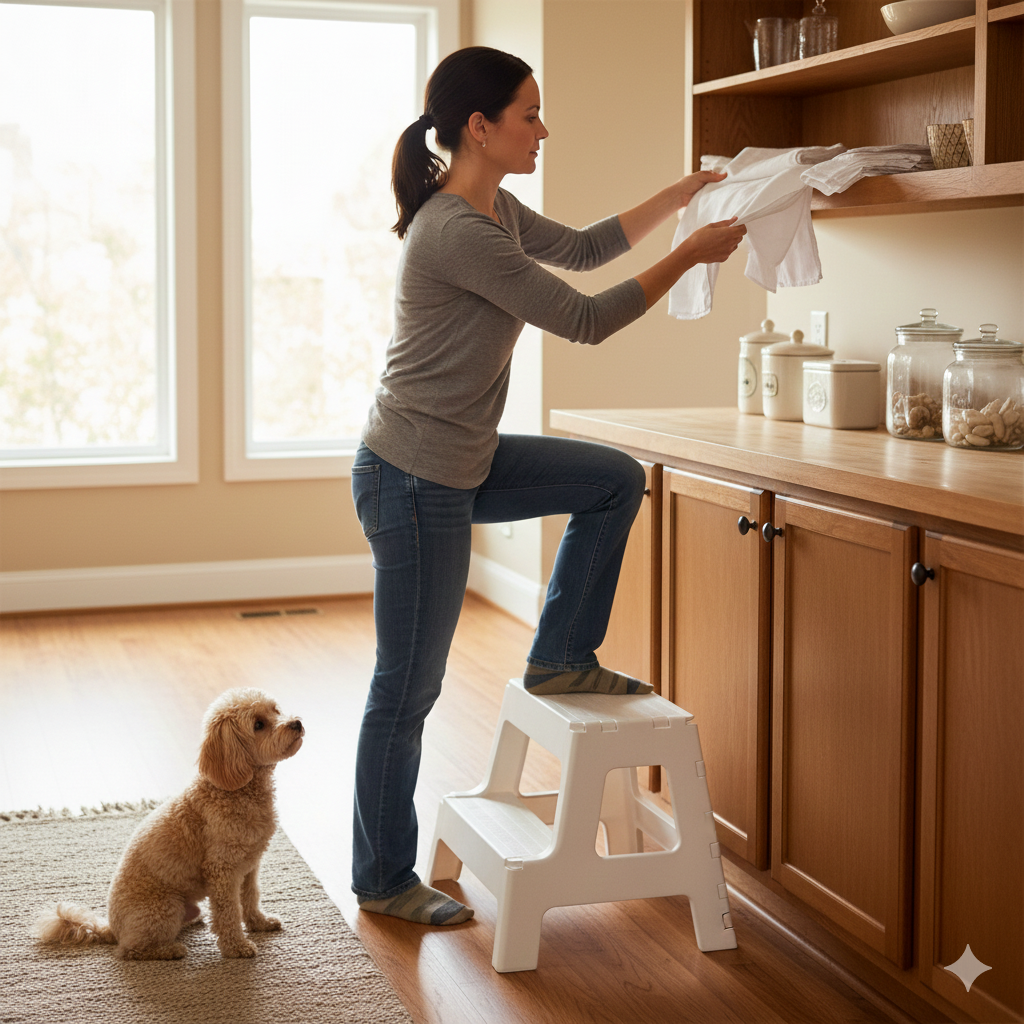 折り畳み踏み台に買い換えて気づいた、ちょうどよさ